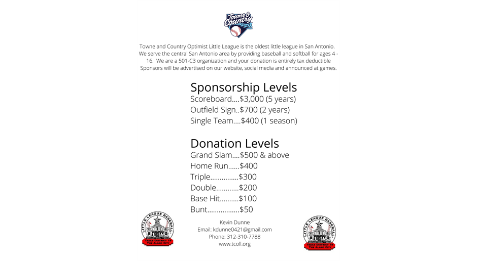 Sponsor Us!