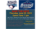 TCOLL DAY AT THE MISSIONS